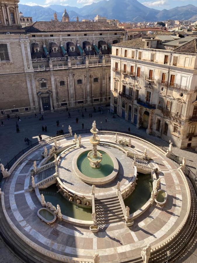 Penthouse Luxury Quattro Canti Palermo Bagian luar foto